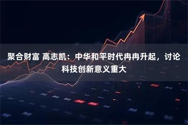 聚合财富 高志凯：中华和平时代冉冉升起，讨论科技创新意义重大